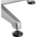 Sada 2 ks zahradních barových stolů CITY 60 cm stříbrná