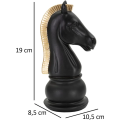 Dekorativní soška Horse 19 cm černá