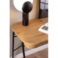 Psací stůl Blueton 120 cm dub divoký/černý