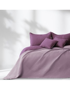 Přehoz na postel AmeliaHome SOFTA fialový