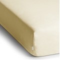 Bavlněné jersey prostěradlo s gumou DecoKing Amber krémové