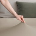Bavlněné jersey prostěradlo s gumou DecoKing Amber cappuccino