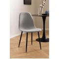 Jídelní židle Celia světle šedá