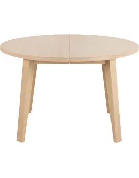 Rozkládací jídelní stůl A-line 120/220 cm bělený dub