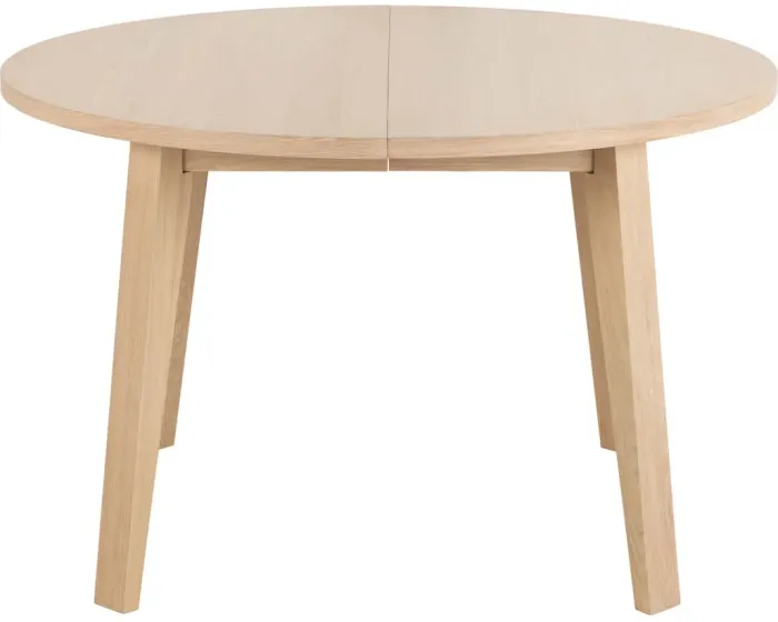 Rozkládací jídelní stůl A-line 120/220 cm bělený dub