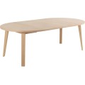 Rozkládací jídelní stůl A-line 120/220 cm bělený dub
