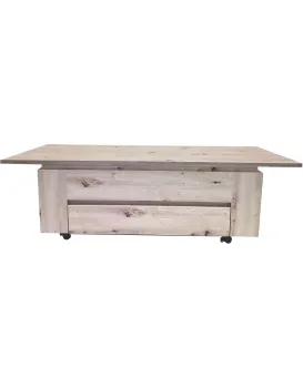 Rozkládací konferenční stolek Corey II 108/153 cm dub artisan