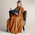 Deka z mikrovlákna DecoKing Henry cihlově červená