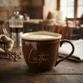 Porcelánový hrnek HENDIA 500 ml hnědý
