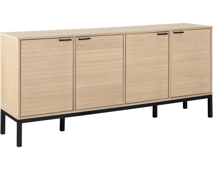 Komoda Kensington 180 cm dub bělený