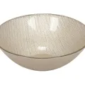 Skleněná mísa SERVING 15 cm champagne