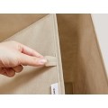 Sada 6 ks skládacích úložných boxů Teria béžová