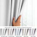 Závěs AmeliaHome Blackout s průchodkami 140x175 cm světle šedý