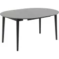 Jídelní rozkládací stůl Montreux 115/154 cm černý