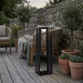 Solární lucerna SOKKE III 70 cm černá