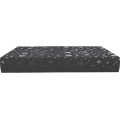 Matrace pro psy SLOOKE 101x55x4 cm šedá/stříbrné tlapky