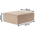 Taburet SORA 100 cm cappuccino