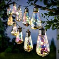 Solární LED světelný řetěz Felisi 5,8 m studená bílá