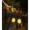 Světelný LED řetěz Dury 10 m 230 V černý/teplá bílá
