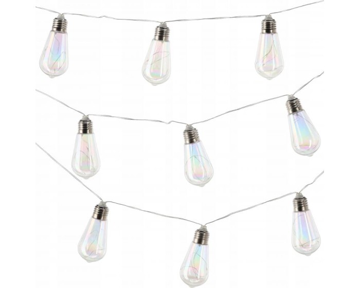 Solární LED světelný řetěz Felisi 3,8 m studená bílá