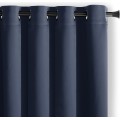 Závěs AmeliaHome Blackout s průchodkami 140x270 cm indigo