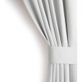 Závěs AmeliaHome Blackout s průchodkami 140x270 cm bílý