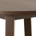 Kulatý jídelní rozkládací stůl A-Line 120/220 cm dub kouřový