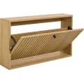 Nástěnný botník Albany 71 cm dub přírodní