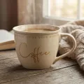 Porcelánový hrnek HENDIA 500 ml krémový