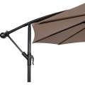 Zahradní slunečník Houseland Zynex 300 cm světle hnědý