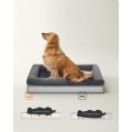 Pelíšek pro psy Dustin 106 cm XL šedý