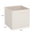Úložný box TWEED béžový