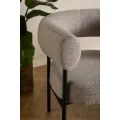 Designové křeslo Oakfield béžové/černé