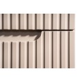 Koupelnová sestava Nova Cashmere se skříňkami a umyvadly 140 cm kašmírová/dub evoke