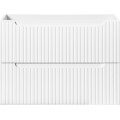 Závěsná skříňka pod umyvadlo Nova White I s deskou 80 cm bílá