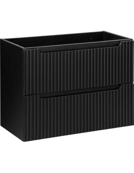 Umyvadlová skříňka Nova Black D2 82-80-2S černá