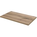 Závěsná skříňka pod umyvadlo Nova Cashmere I s deskou 80 cm kašmír/dub coast evoke