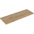 Závěsná skříňka Line Reed Green s deskou a umyvadly 140 cm zelená/dub evoke