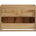 Závěsná skříňka pod umyvadlo Nova Oak I s deskou 80 cm dub coast evoke