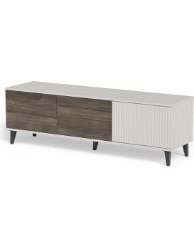 TV stolek Random 150 cm kašmír/ořech