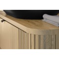 Koupelnová sestava Ovalia se skříňkami 80 cm dub Cremona