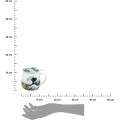 Porcelánový hrnek Hokusai The Great Wave 430 ml se sítkem vícebarevný