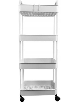 Kuchyňský vozík OSIRIS 105,5 cm bílý