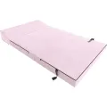 Skládací matrace a pohovka SUZI MAXI TRINITY 121 cm pudrově růžová
