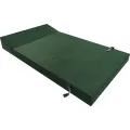 Skládací matrace a pohovka SUZI MAXI TRINITY 121 cm láhvově zelená
