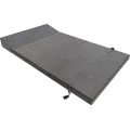 Skládací matrace a pohovka SUZI COMFORT TRINITY 121 cm tmavě šedá