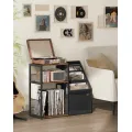 Odkládací stolek na gramofon Vasagle Garma 81 cm černý/hnědý