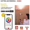 Chytrá žárovka GoSmart LED E27 14W 230V ZigBee RGB stmívatelná