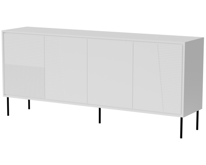 Komoda ABI 200 cm bílá
