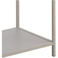 Knihovna SEAFORD II 185 cm šedá